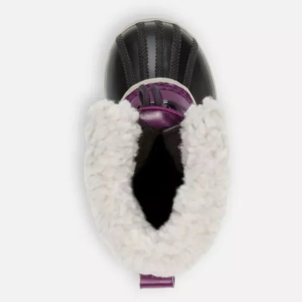 Kids' YOOT PAC™ Nylon Waterproof Snow Boots $ 80NEW Colour: Wild Iris, Dark Plum